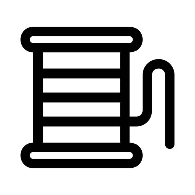 Elbise dikmek için kullanılan iplik makarası.