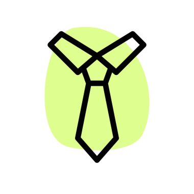 Boyun süslemesi için uzun kumaş şeridi..