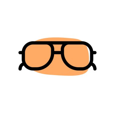 Klasik, zamansız cazibeli eski moda gözlük..