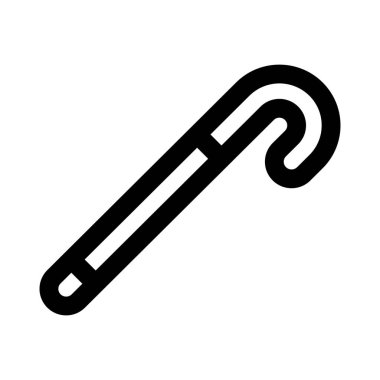 Cane, destekleyici bir yürüyüş yardım aracı.