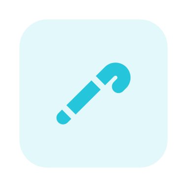 Cane, destekleyici bir yürüyüş yardım aracı.