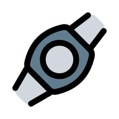 Bileğe takılan zaman tutma aksesuarı.