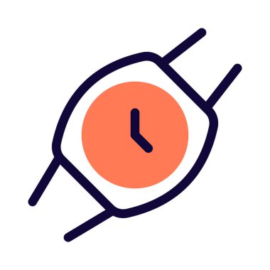 Bileğe takılan zaman tutma aksesuarı.