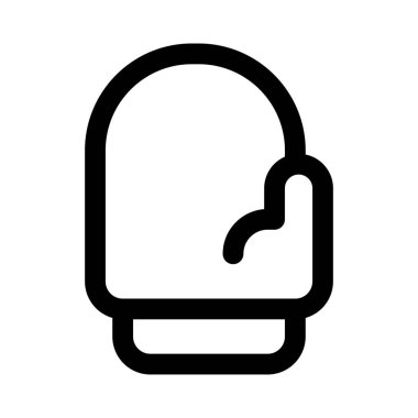 Sıcaklık ve koruma için kış eldivenleri.