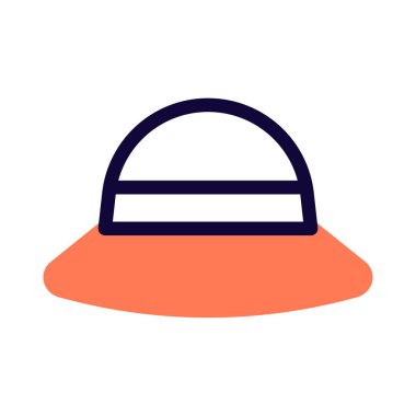 Şık başlık moda bir kadın aksesuarı olarak.