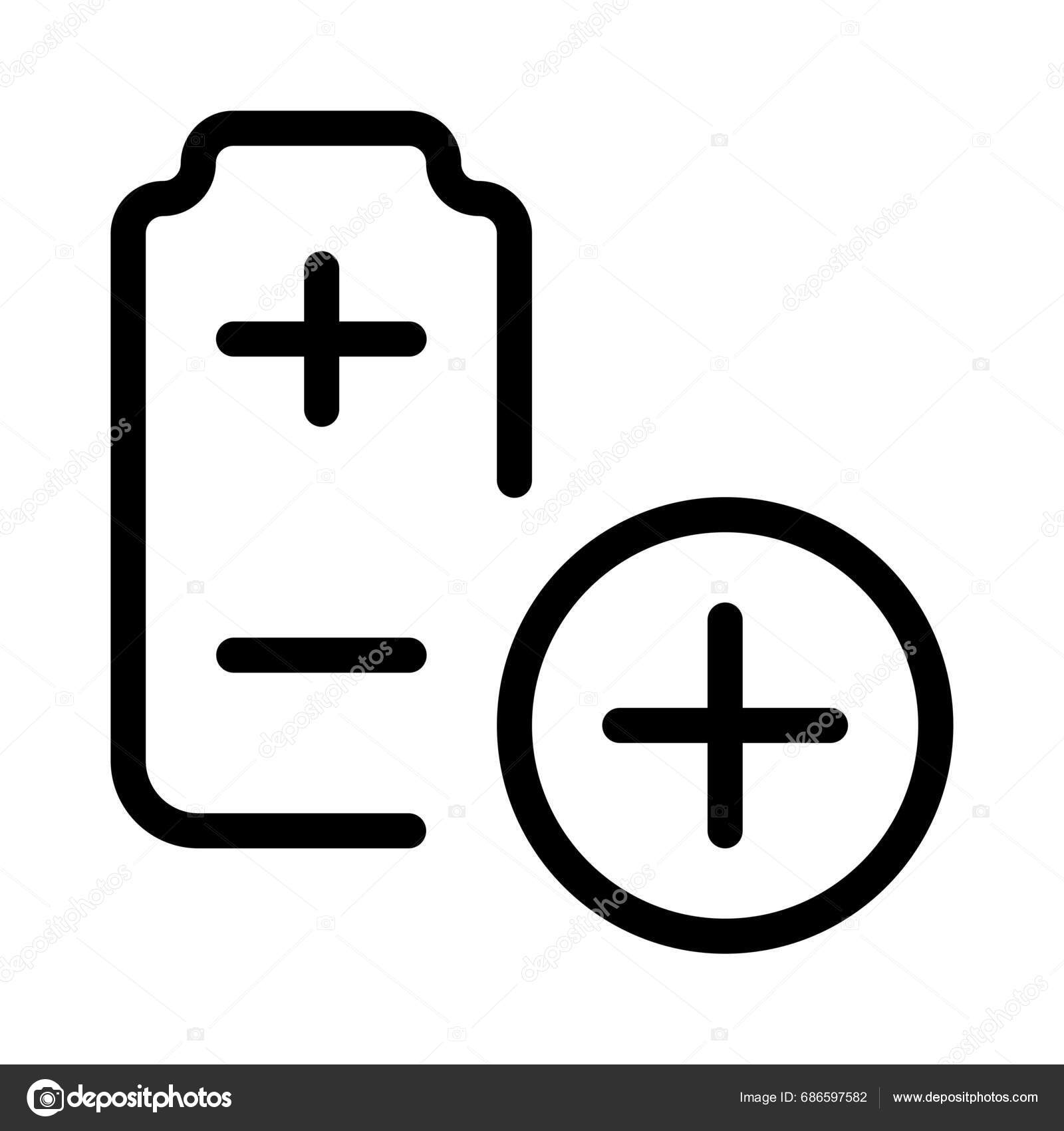 Electrochemical Energy Storage Powering Electronic Devices Stock Vector