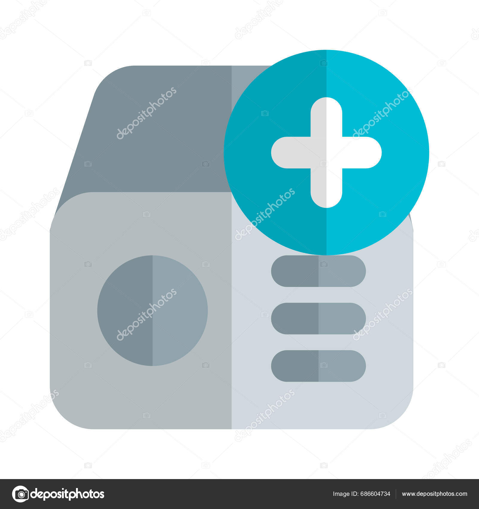 Power Supply Reset Restore Electrical Stability Stock Vector by 686604734