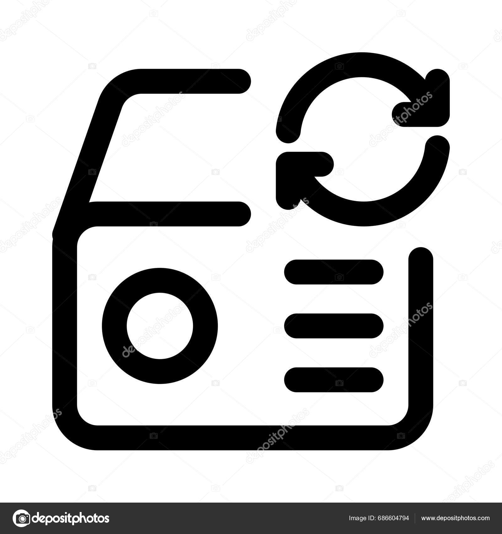 Power Supply Reset Restore Electrical Stability Stock Vector by 686604794