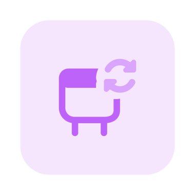 Bir kapasitörün performansı yenileniyor.