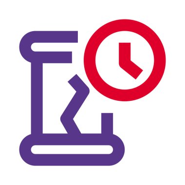 Güvenlik için elektronik zamanlayıcıyla fünye.