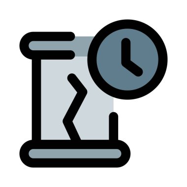 Güvenlik için elektronik zamanlayıcıyla fünye.