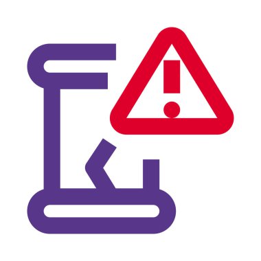 Aşırı akım nedeniyle elektronik sigorta etkinleştirmesi uyarısı.