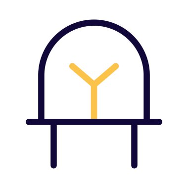 Aydınlatma için kullanılan enerji tasarruflu ışık.