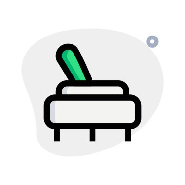 Elektriksel aygıtları kontrol etmek için antika ya da eski anahtar.