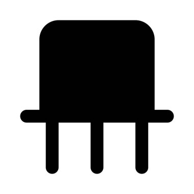 Elektrik sinyallerini değiştirmek için kullanılan transistör.