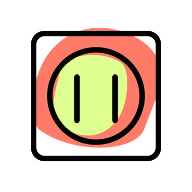 Duvar soketi, aygıtları bağlamak için bir güç kaynağı.