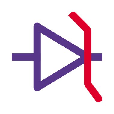 Ters akım gerilimli voltaj düzenleyici diyotu.