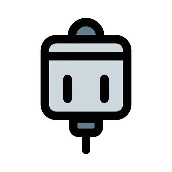 Moteur Convertit Énergie Électrique Énergie Mécanique — Image vectorielle
