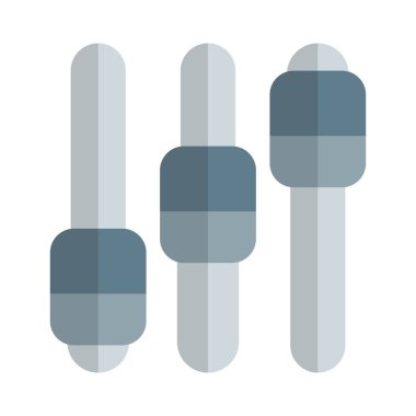 Ses frekanslarını ayarlamak için dengeleyici, ses aracı.