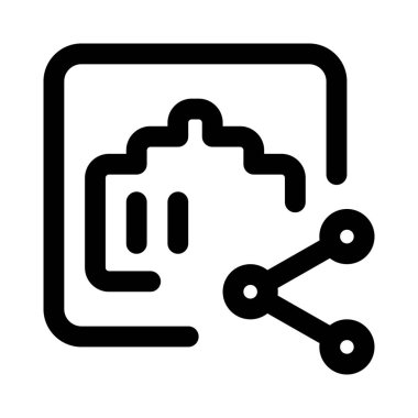 Bir ethernet ağı üzerinden veri paylaşımı.