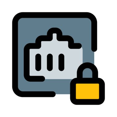 Ethernet kilidi ağ bağlantılarını ve verileri güvence altına alır.