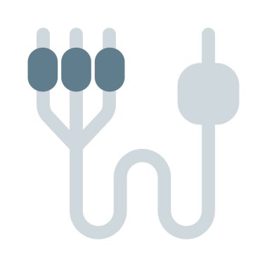 Çok yönlülük için çoklu bağlantıları olan kulaklık krikoyu.