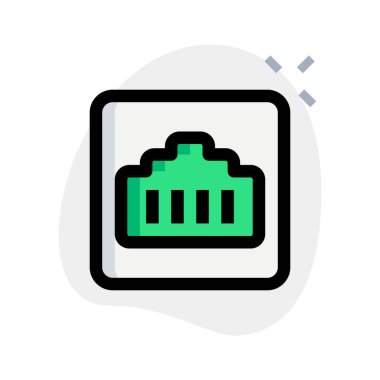 Yerel bölge bağlantıları için ağ portu.