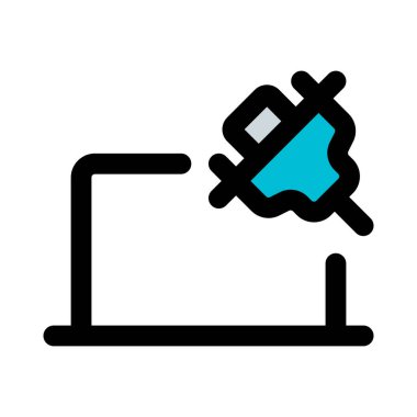 Dış görüntü için bilgisayara VGA bağlantısı.