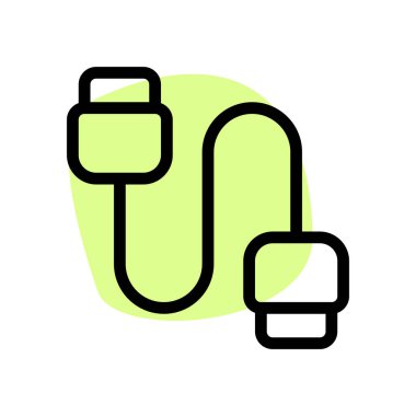 Hızlı veri ve video aktarımı için Yıldırım Kablosu.