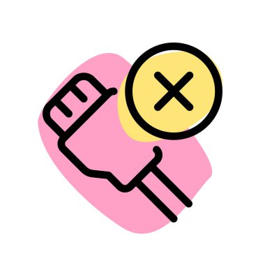 Güç kablosunun cihazdan kesilmesi.