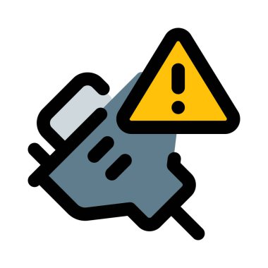 VGA kablo güvenliği ile ilgili uyarı notları.