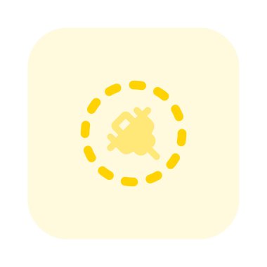 Sarmalı dizaynlı dairesel VGA kablosu.