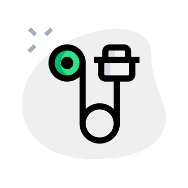 Ekranları bağlamak için kullanılan VGA bobinli kablo.