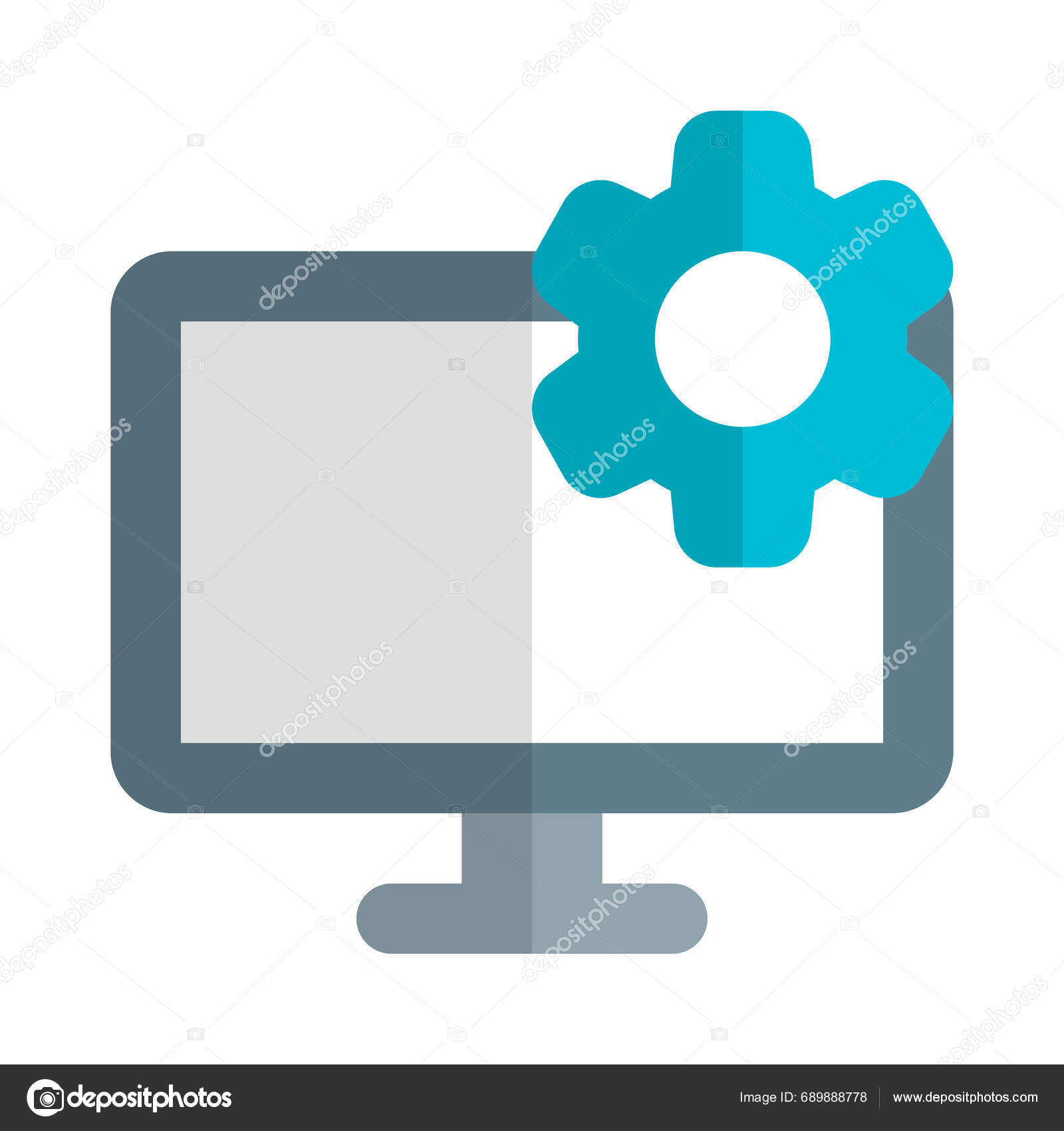 Adjust Customize Your Monitor Display Settings Stock Vector By get4net adjust-customize-your-monitor-display-settings-stock-vector-by-get4net