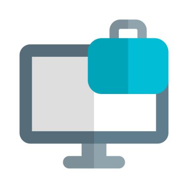 Dosya yönetimi özelliği monitör ekranında görüntülendi.