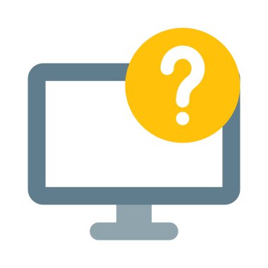 Monitör hakkında bir soruşturma ya da sorgu.