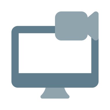 Yakalama ekranı için masaüstüne kaydedici yerleştirildi.