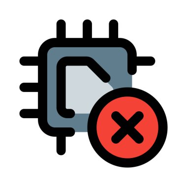 Mikroişlemcinin işlemci biriminden çıkarılması.