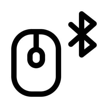 Bağlantı için kablosu veya kablosu olmayan fare.