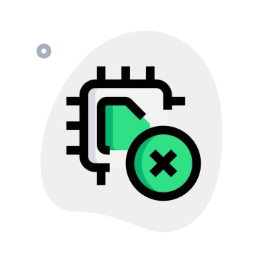 Mikroişlemcinin işlemci biriminden çıkarılması.