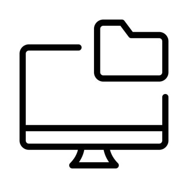 Dosyaları düzenlemek ve depolamak için dijital dizin.