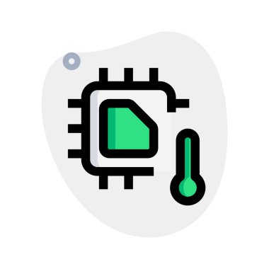 Mikroçiplerdeki sıcaklığın izlenmesi veya kontrol edilmesi.