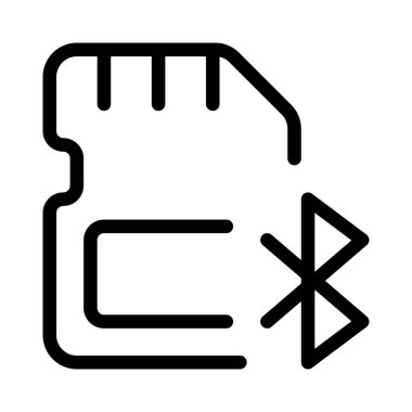 Veri transferi için SD kartı bluetooth üzerinden bağla.