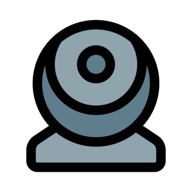 Canlı video yayını ve konferans için web kamerası.