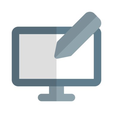 Monitörde düzenleme yapmak için kalem aracı.