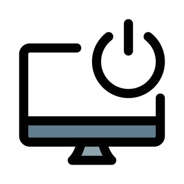 Masaüstü güç düğmesi bilgisayarın açılıp kapanmasını yönetir.