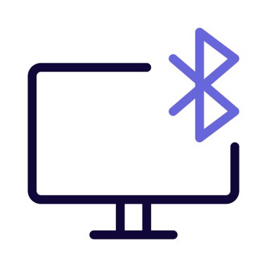 Bluetooth bağlantı durumu monitör ekranında görüntülendi.