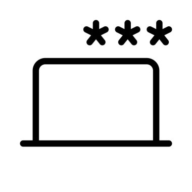 Yetkisiz erişimi önlemek için parola kullanılıyor.