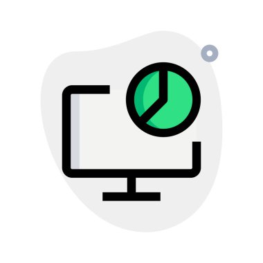 Dairesel grafik olarak gösterilen görsel veri.