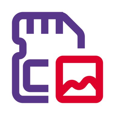 Verimli resim depolama için yüksek kapasiteli SD kart.